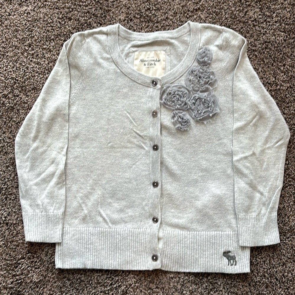 Vintage Abercrombie and Fitch shrunken cardigan.